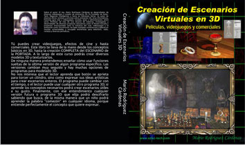 Libro Creación de Escenarios Virtuales en 3D www.aztec-tech.com