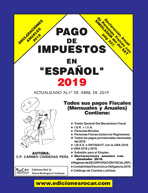 Pago de Impuestos en Español 2019 www.edicionesrocar.com